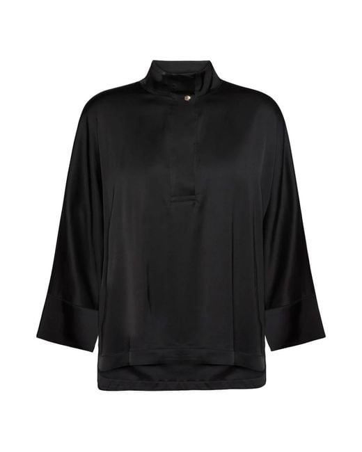 Elena Miro Black Blouses