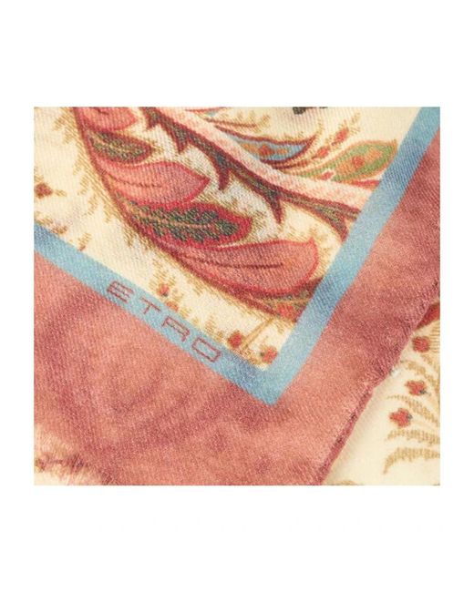 Etro Natural Winter Scarves