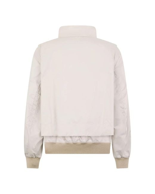 Moorer Natural Bomber Jackets