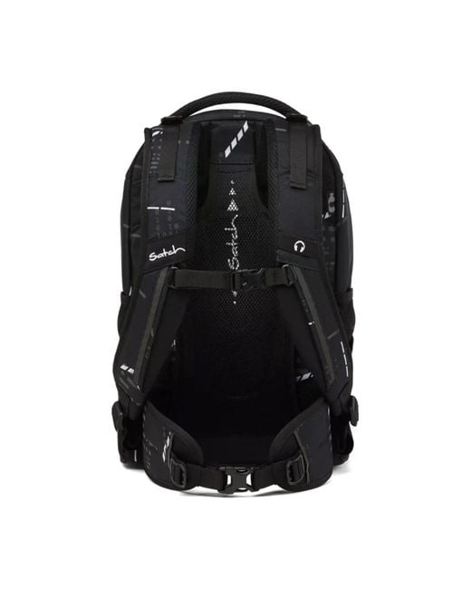 Satch Black Backpacks