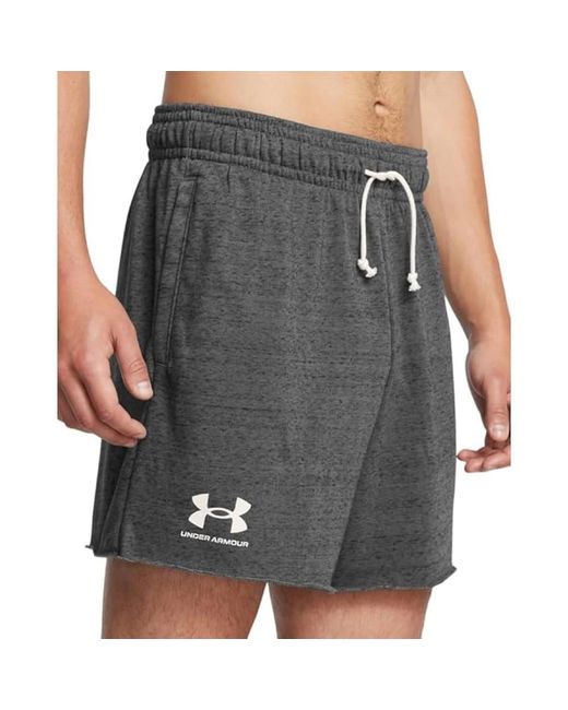 Under Armour Gray Casual Shorts for men