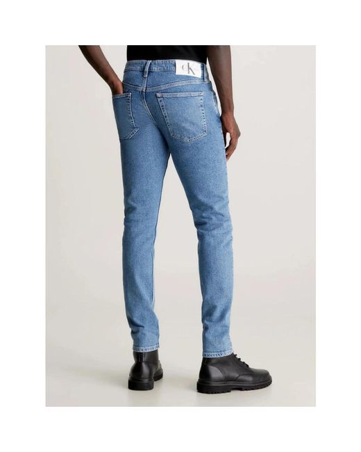 Jeans > slim-fit jeans Calvin Klein pour homme en coloris Blue