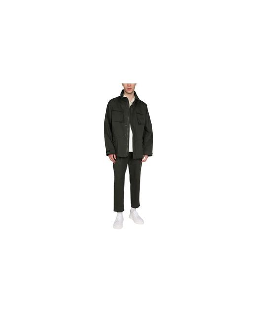 Winter Jackets Lardini de hombre de color Green