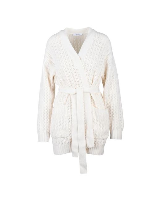 Max Mara Cardigans in het White