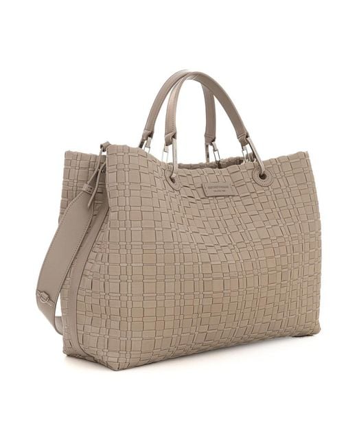 Emporio Armani Brown Handbags