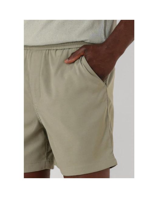 Plain Turipl Shorts in het Natural voor heren