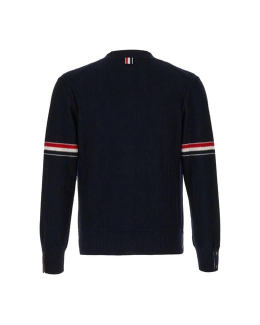 Thom Browne Stilvolle cardigan in Blue für Herren
