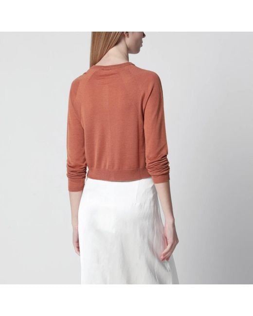 Cardigans Roberto Collina de color Brown