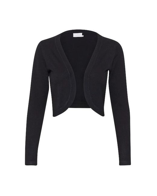 Kaffe Truien & Vesten ,Zwart ,Zwart Diep Astrid Bolero Sweater in het Blue