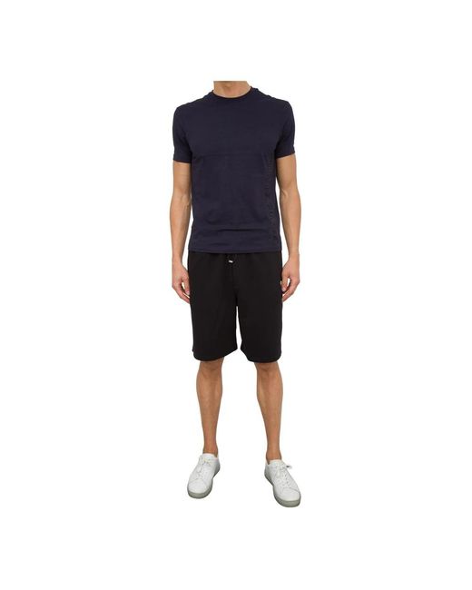 Philipp Plein Black Casual Shorts for men