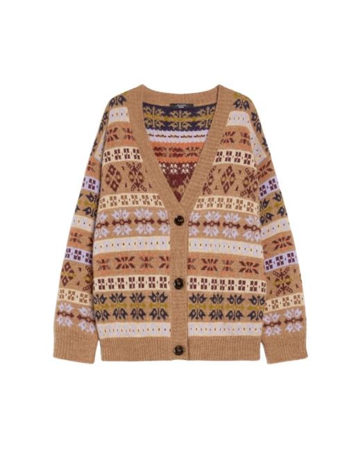 Weekend by Maxmara Cardigans in het Brown