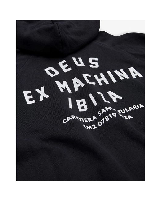 Deus Ex Machina Ibiza address hoodie in Black für Herren