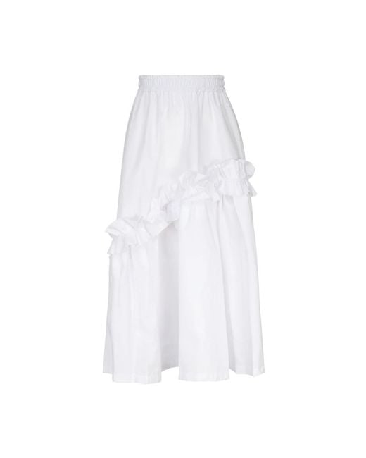 Skirts > midi skirts Mariuccia Milano en coloris White