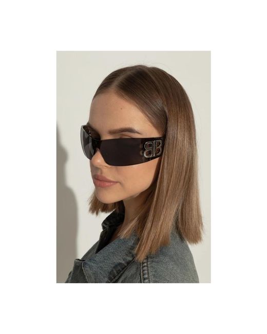 Balenciaga Gray Sunglasses for men