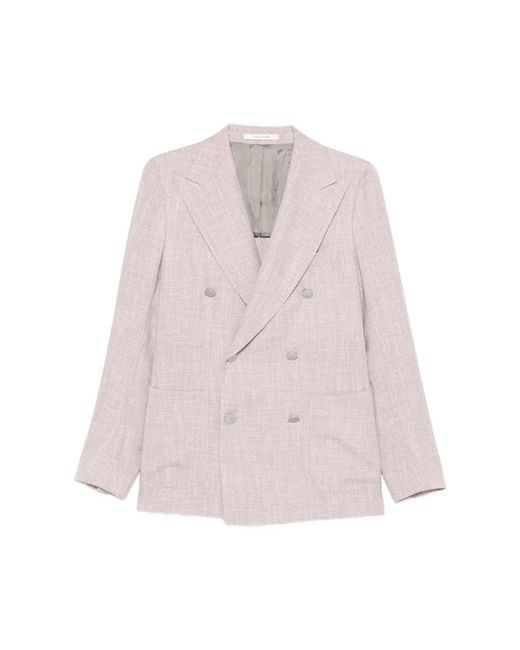 Tagliatore Pink Blazers for men