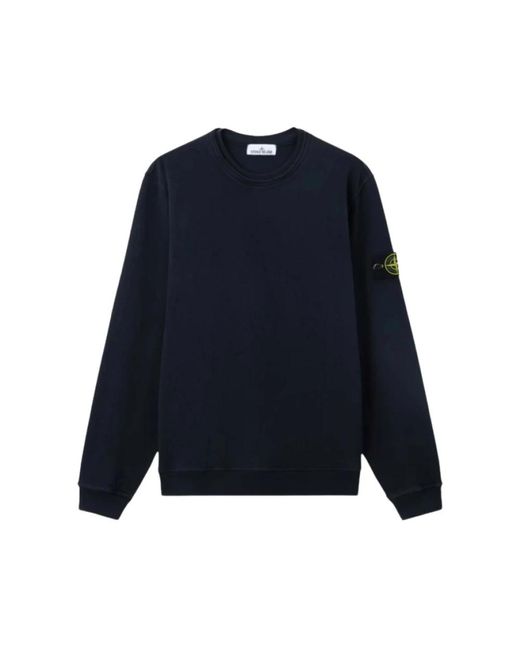 Stone Island Blue Sweatshirts for men