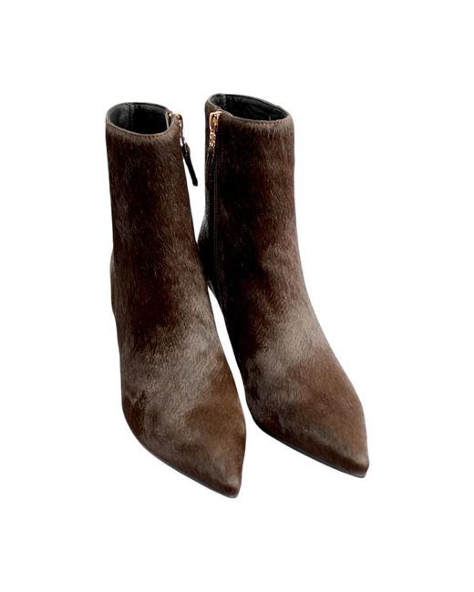Bibi Lou Brown Heeled Boots