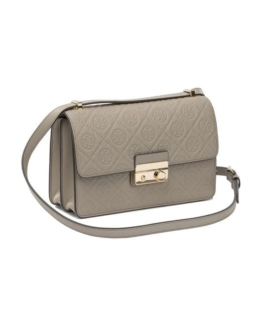 Tory Burch Gray Cross Body Bags