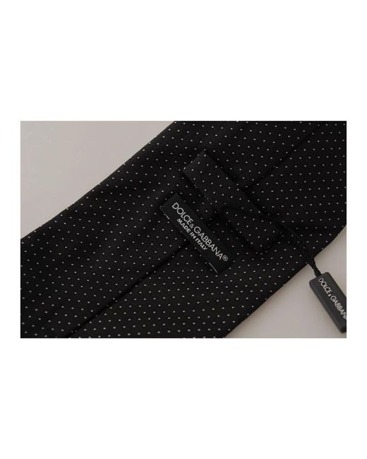 Accessories > ties Dolce & Gabbana pour homme en coloris Black