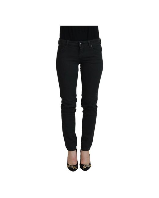 Ermanno Scervino Black Slim Fit Jeans