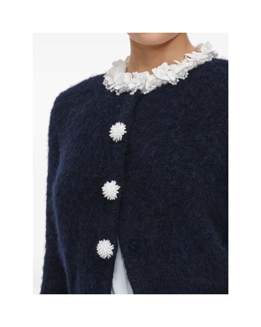 Cardigans Self-Portrait de color Blue