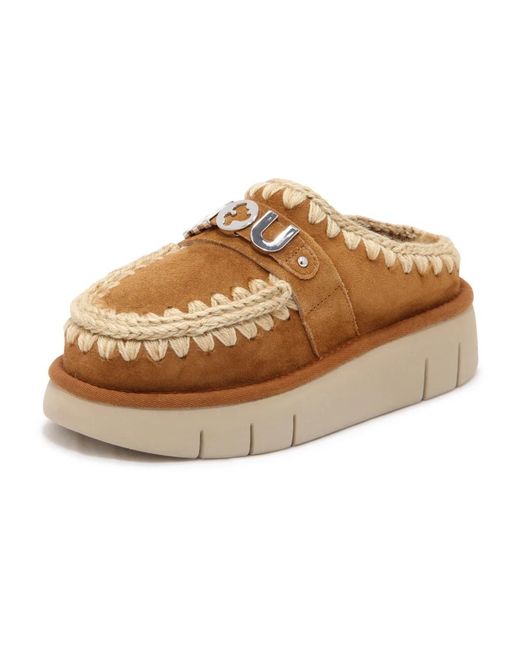 Mou Brown Mules
