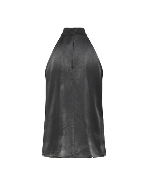 Sleeveless Tops My Essential Wardrobe de color Black