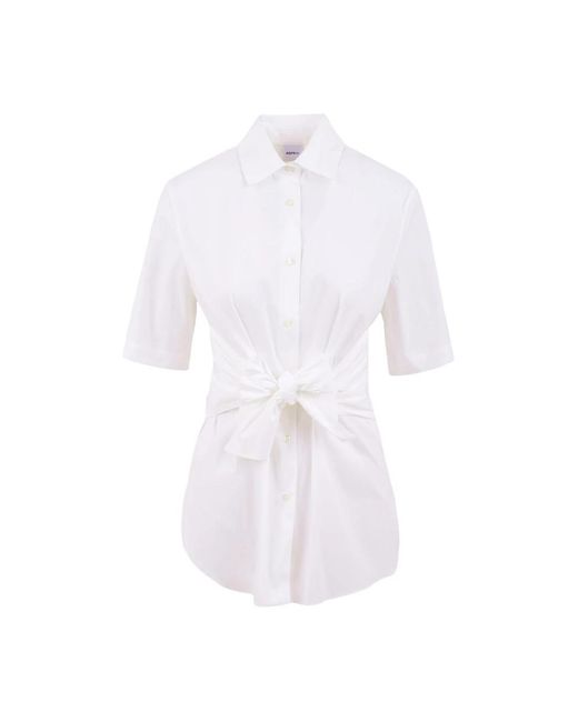 Aspesi Overhemden ,Wit ,Wit Overhemd Model 5481 6807 in het White