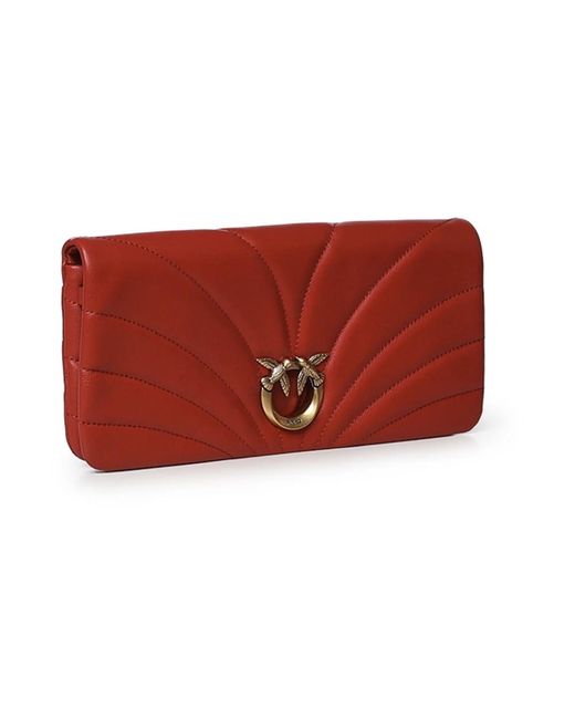 Pinko Red Shoulder Bags