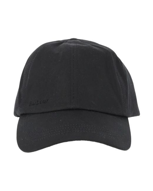 Barbour Black Hats & Caps