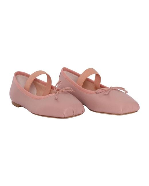 Dolce & Gabbana Pink Ballerina Shoes
