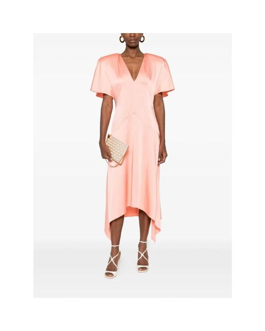 Stella McCartney Pink Midi Dresses