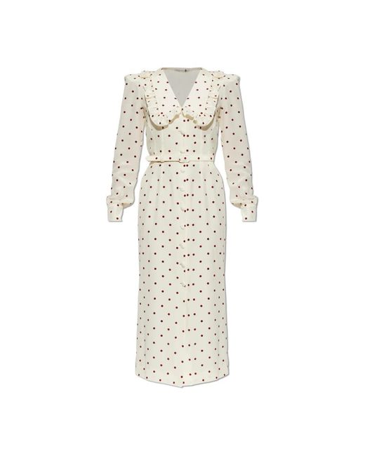 Alessandra Rich Natural Shirt Dresses