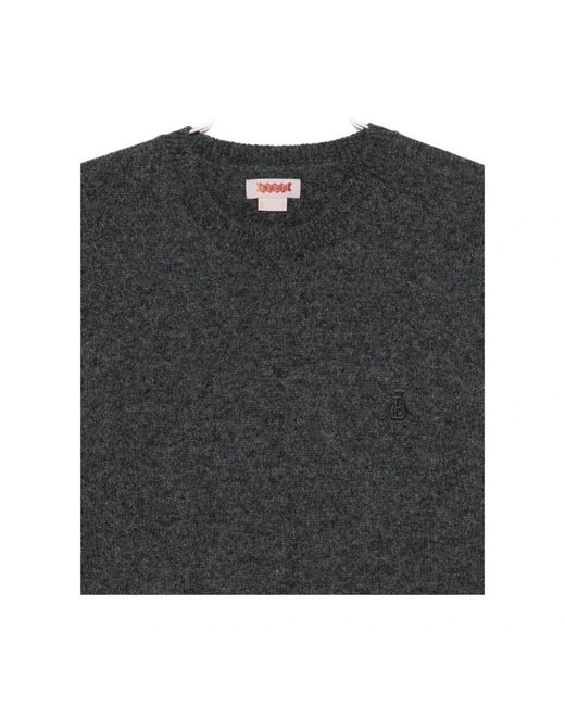Baracuta Black Round-Neck Knitwear for men