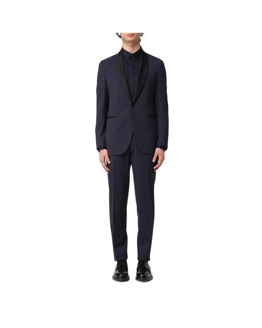 Single Breasted Suits Michael Kors de hombre de color Blue