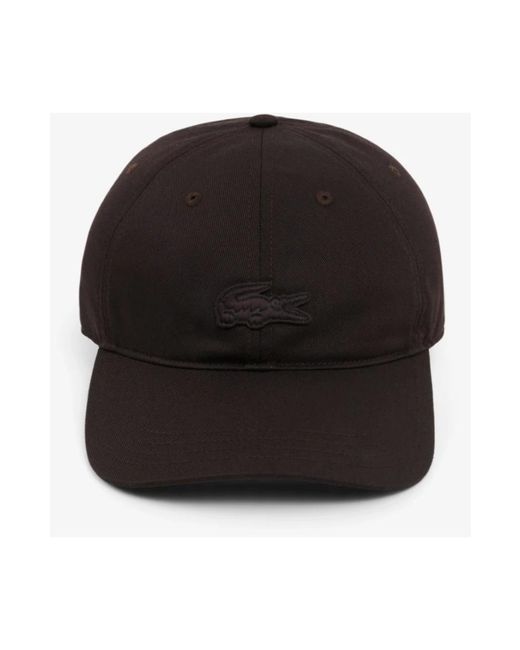 Caps di Lacoste in Black