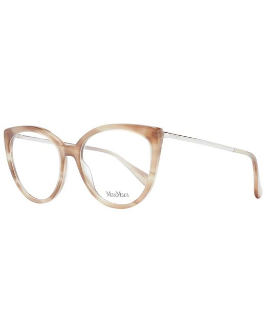 Glasses Max Mara de color Metallic