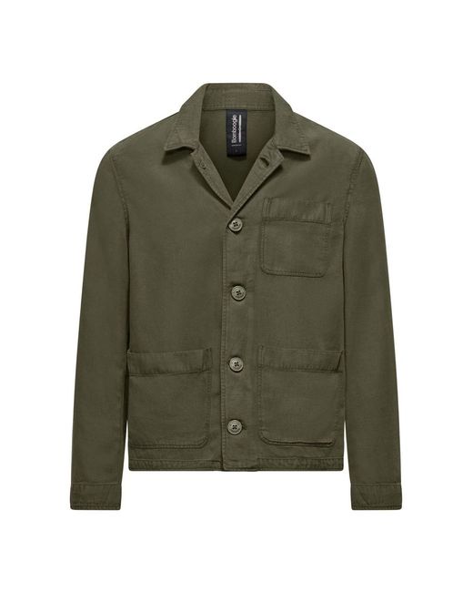 Light Jackets Bomboogie pour homme en coloris Green