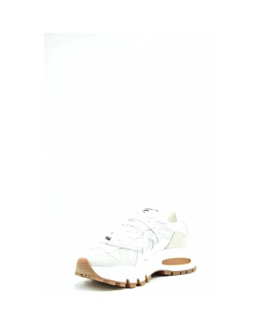 DSquared² White Weiße sneakers für frauen