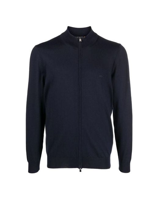 HUGO Blue Cardigans for men