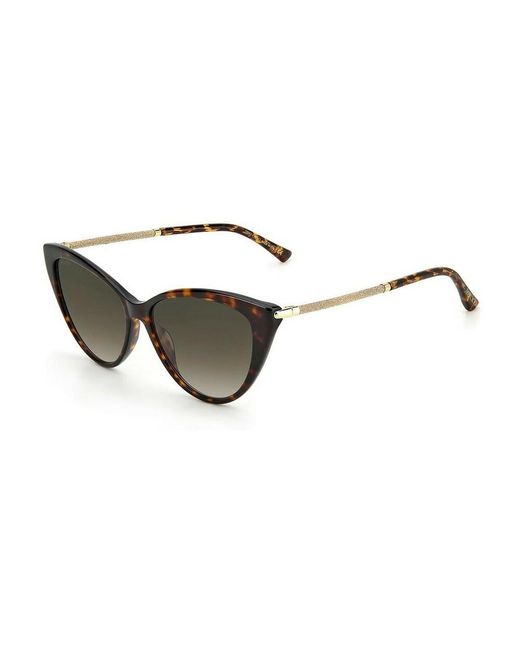 Jimmy Choo Brown Sonnenbrille Val / s