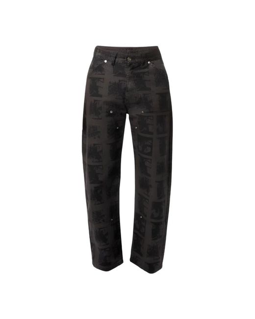 Rassvet (PACCBET) Black Loose-Fit Jeans for men