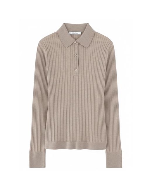 Max Mara Mxpgitano Polo in het Gray