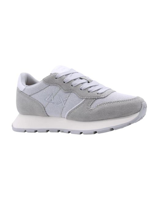 Sun 68 Gray Sneakers