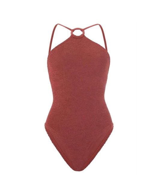 Hunza G Red Swimsuits