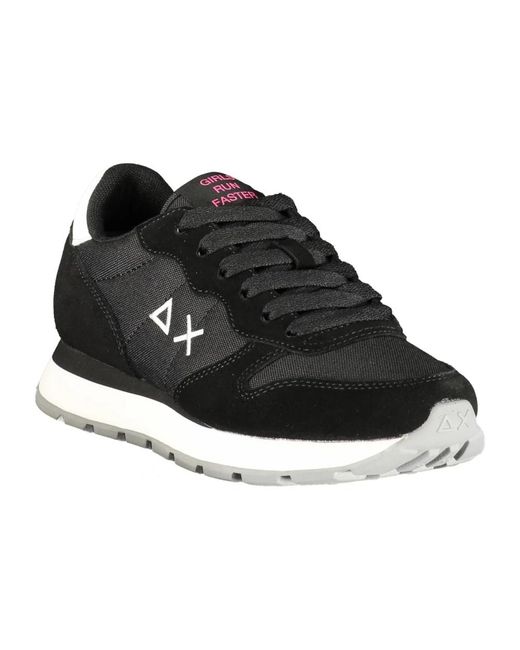 Sun 68 Black Ally Solid Sneaker