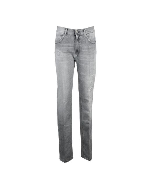 Dondup Gray Slim Fit Jeans