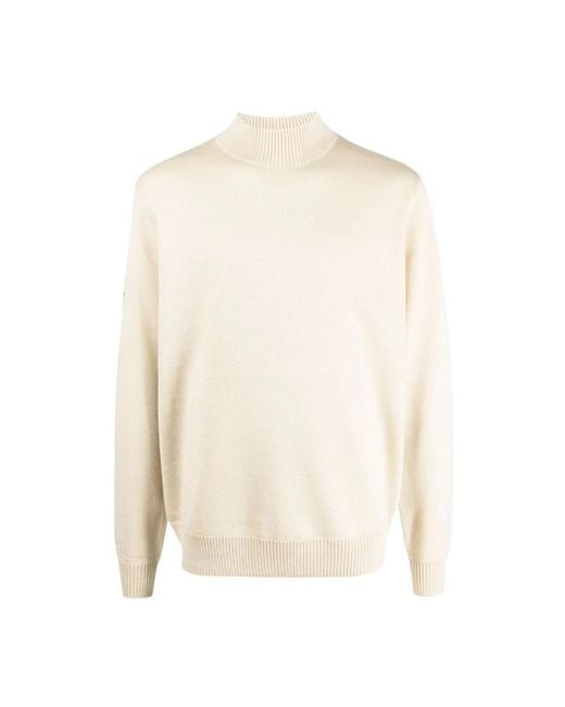 Fred Perry Turtleneck Sweater in het White voor heren