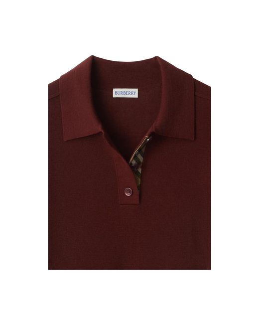 Polo Shirts Burberry de color Brown