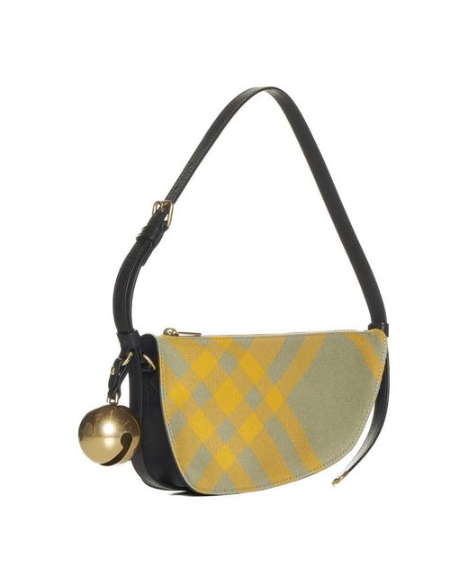 Shoulder Bags di Burberry in Yellow